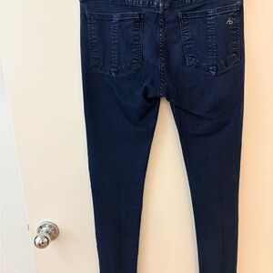 rag & bone Women's Navy Skinny Jeans